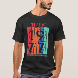 1977年7月  すごい45年  2 Tシャツ
