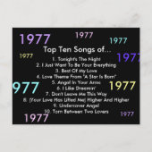 1977曲 ポストカード (正面)
