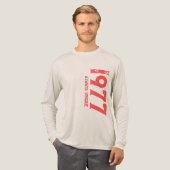 1977生まれ常ユニーク トライブレンドＴシャツ (正面全体)