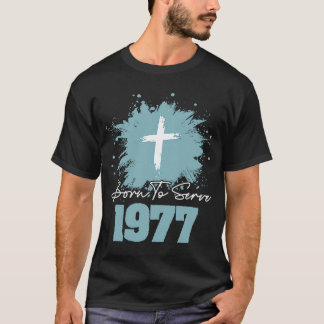 1977生まれ年に仕える Tシャツ