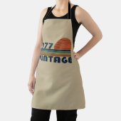 1977生まれ年のヴィンテージ誕生日ギフト エプロン (インサイチュ)