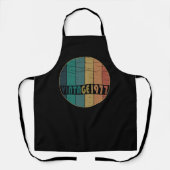 1977生まれ年のヴィンテージ誕生日 エプロン (正面)