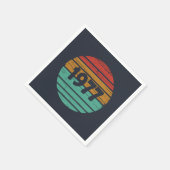 1977生まれ年のヴィンテージ誕生日 スタンダードカクテルナプキン (角)