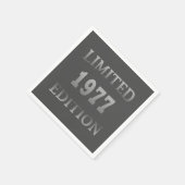 1977生まれ年誕生会 スタンダードカクテルナプキン (角)