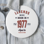 1977生まれ年誕生日 缶バッジ (インサイチュ)