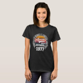 1977素晴らし年11月45日誕生日45年 Tシャツ (正面フル)