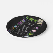 1977誕生日トリビアファクト紙プレート ペーパープレート (アングル)