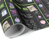 1977誕生日年トリビア ラッピングペーパー (ロールコーナー)