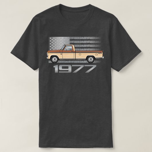 1977農業集荷トラック Tシャツ (デザイン正面)