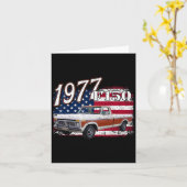 1977 77 F150 7月4日(アメリカ) カード (黄色い花)