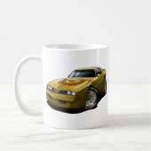 1977-78年のTRANS AMの金ゴールド コーヒーマグカップ (左)