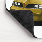 1977-78年のTRANS AMの金ゴールド マウスパッド (コーナー)