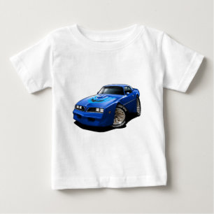 1977-78年のTRANS AMの青 ベビーTシャツ