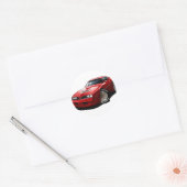 1977-78 Trans Am Red ラウンドシール (封筒)