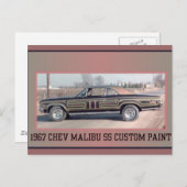 1977 CHEV SS 2 ポストカード (正面/裏面)