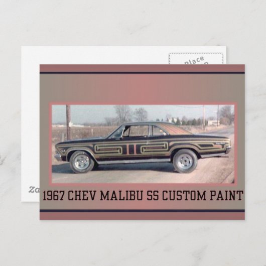1977 CHEV SS 2 ポストカード (正面/裏面)