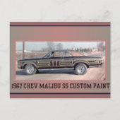 1977 CHEV SS 2 ポストカード (正面)