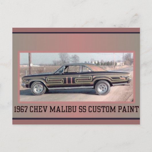 1977 CHEV SS 2 ポストカード (正面)