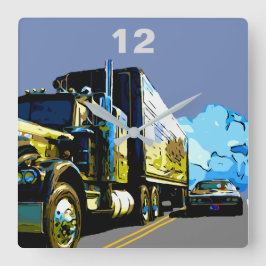 1977 TRANS AM スクエア壁時計