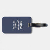 1978オリジナル版 ラゲッジタグ (裏面横)