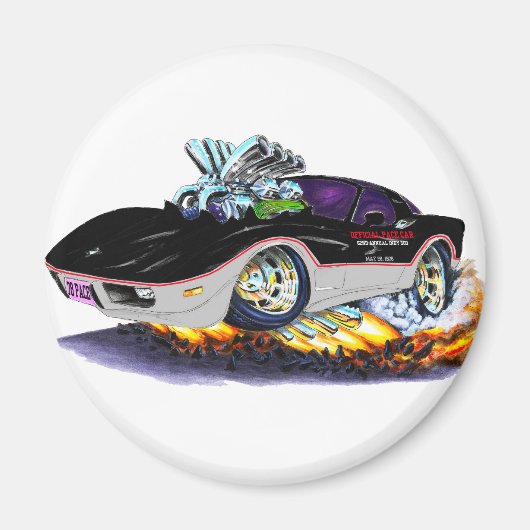 1978コルベット風ペースカー マグネット (正面)