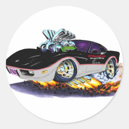 1978コルベット風ペースカー ラウンドシール (正面)