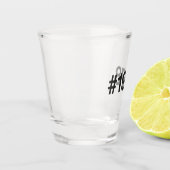 1978ハッシュタグ47誕生日記念日 ショットグラス (左)