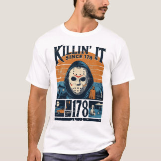 1978年から殺戮を始めた - マイケル・マイヤーズのヴィンテージ・ハロウィン Tシャツ