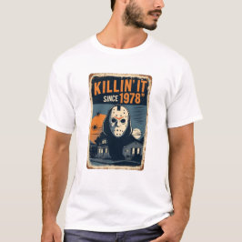 1978年から殺戮を続ける - マイケル・マイヤーズのヴィンテージ・ハロウィンTシャツ Tシャツ