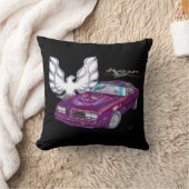 1978年のポンティアクTRANS AM Firebirdの枕 クッション (ブランケット)