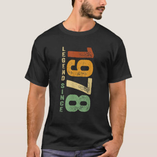 1978年の誕生日伝説1978年の生まれ贈物 Tシャツ