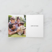 1978年ハッピーバースデー折り畳みフォト誕生日 カード (内部)