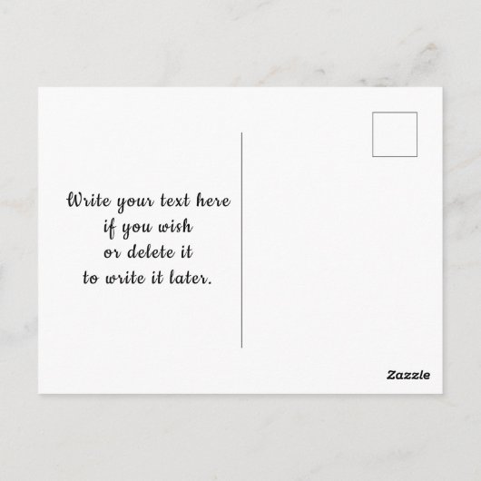 1978年ヴィンテージ ポストカード (裏面)