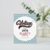 1978年以来のヴィンテージ ポストカード (スタンド正面)