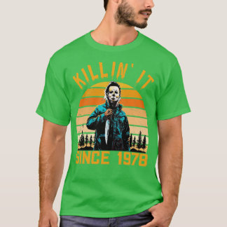 1978年以来キリンMyersヴィンテージハロウィーンTシャツ Tシャツ