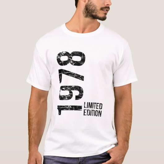 1978年生まれのあなたへ、今48歳のお誕生日おめでとうございます Tシャツ (正面)