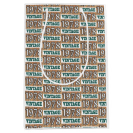 1978年生まれ中抱き枕 ミディアムペーパーバッグ