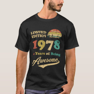 1978年11月45年素晴らし作 Tシャツ