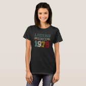 1978年45誕生日以来の伝説 Tシャツ (正面フル)