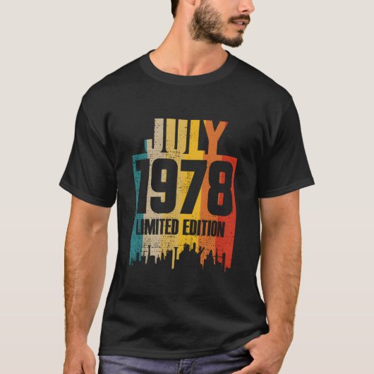 1978年7月号45号 Tシャツ (正面)