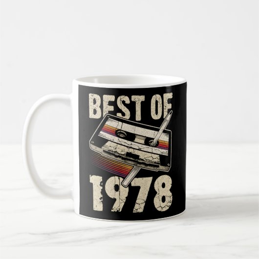 1978最高のオーディオカセット46番目46 コーヒーマグカップ (左)