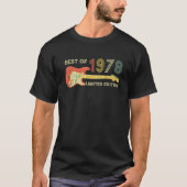 1978最高の年ギター44誕生日 Tシャツ (正面)