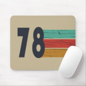 1978生まれ年のヴィンテージ誕生日ギフト マウスパッド (マウス)