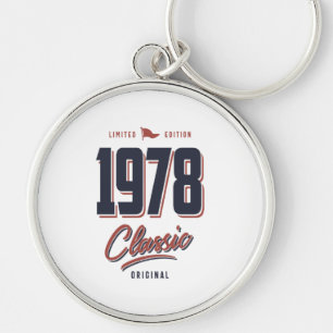 1978生まれ年誕生日 キーホルダー