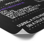 1978生まれ年、42歳の誕生日パーティーに男性のサイン ポスター (角)