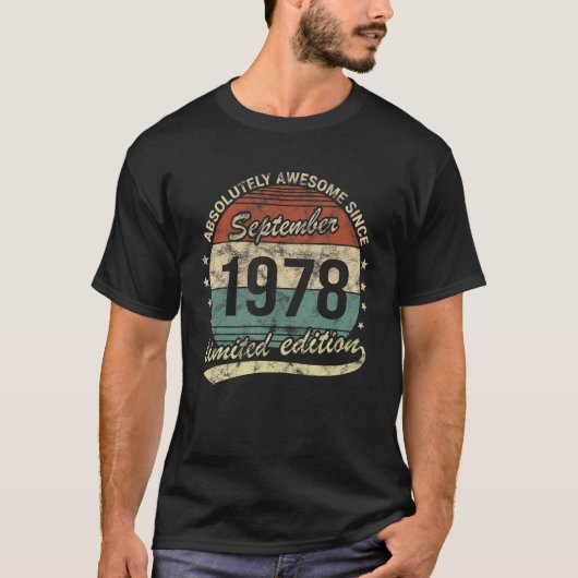 1978素晴らし年9月以来の絶対女性 Tシャツ (正面)