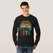 1978素晴らし年9月以来44歳44番目のBir Tシャツ (正面フル)