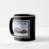 1978銀製記念日の特集号コルベット マグカップ (正面左)