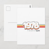 1978 伝説の誕生 ポストカード (正面/裏面)