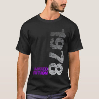 1978 45誕生日1978生まれ Tシャツ